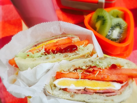 簡単お弁当 イングリッシュマフィンのbltサンド レシピ 作り方 By Maru Maru 楽天レシピ 簡単お弁当 イングリッシュマフィンのbltサンド レシピ 作り方 By Maru Maru 楽天レシピ